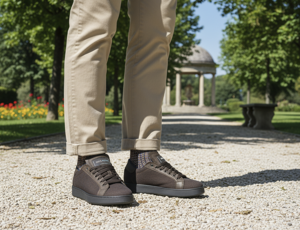 Wooly Jumper terra Barbera Biella - Scarpe Fatte a Mano