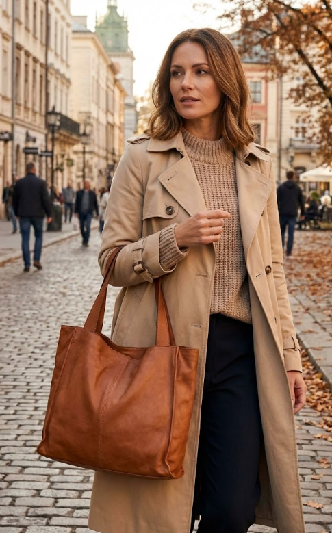 Borsa a spalla in pelle intrecciata - BAAY42846 cuoio Barbera Biella - Scarpe Fatte a Mano