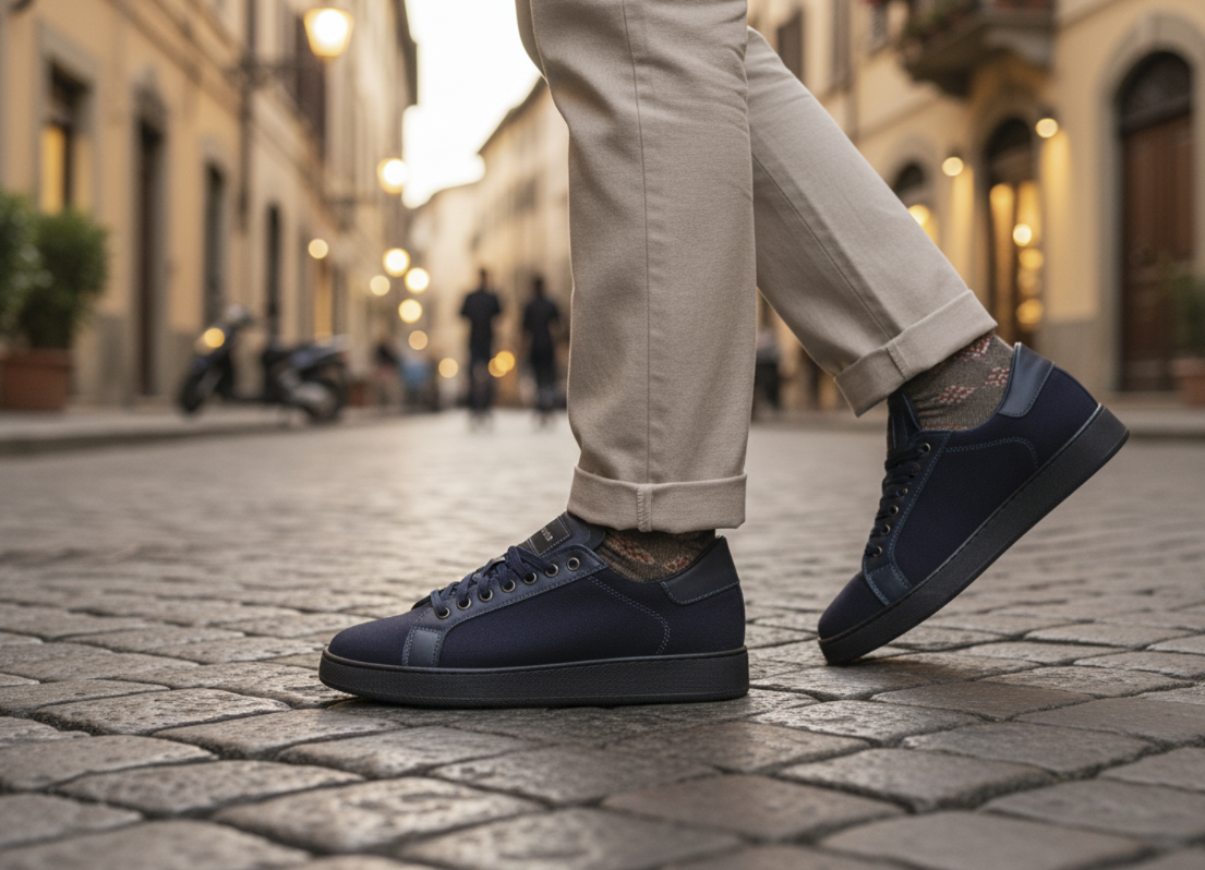 Wooly Jumper blu - Scarpe Biella | Barbera Sandro e Figli snc