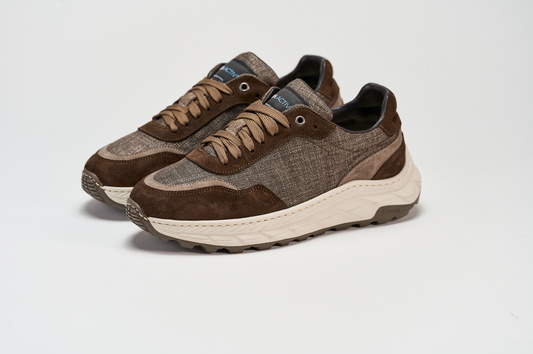 Wooly Runix Brown Barbera Biella - Scarpe Fatte a Mano