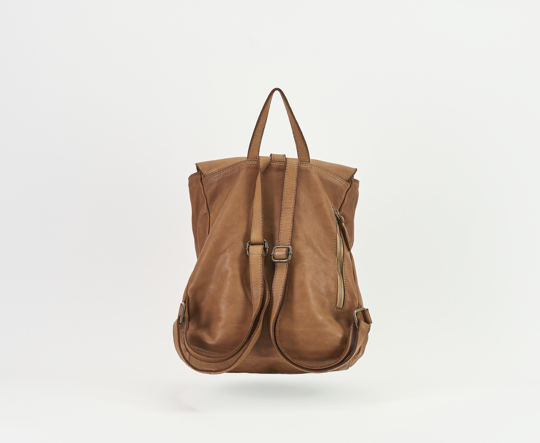 Zainetto 2035 cuoio Barbera Biella - Scarpe Fatte a Mano