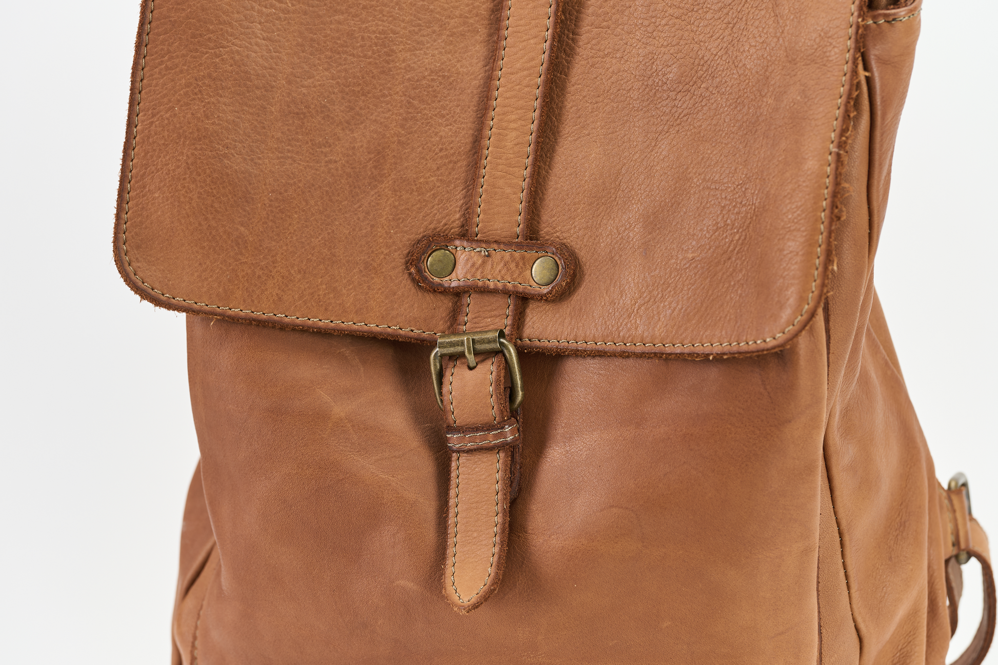 Zainetto 2035 cuoio Barbera Biella - Scarpe Fatte a Mano