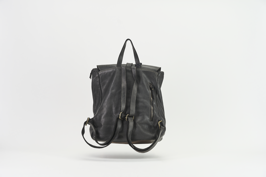 Zainetto 2035 nero Barbera Biella - Scarpe Fatte a Mano