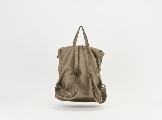 Zainetto 2035 taupe Barbera Biella - Scarpe Fatte a Mano