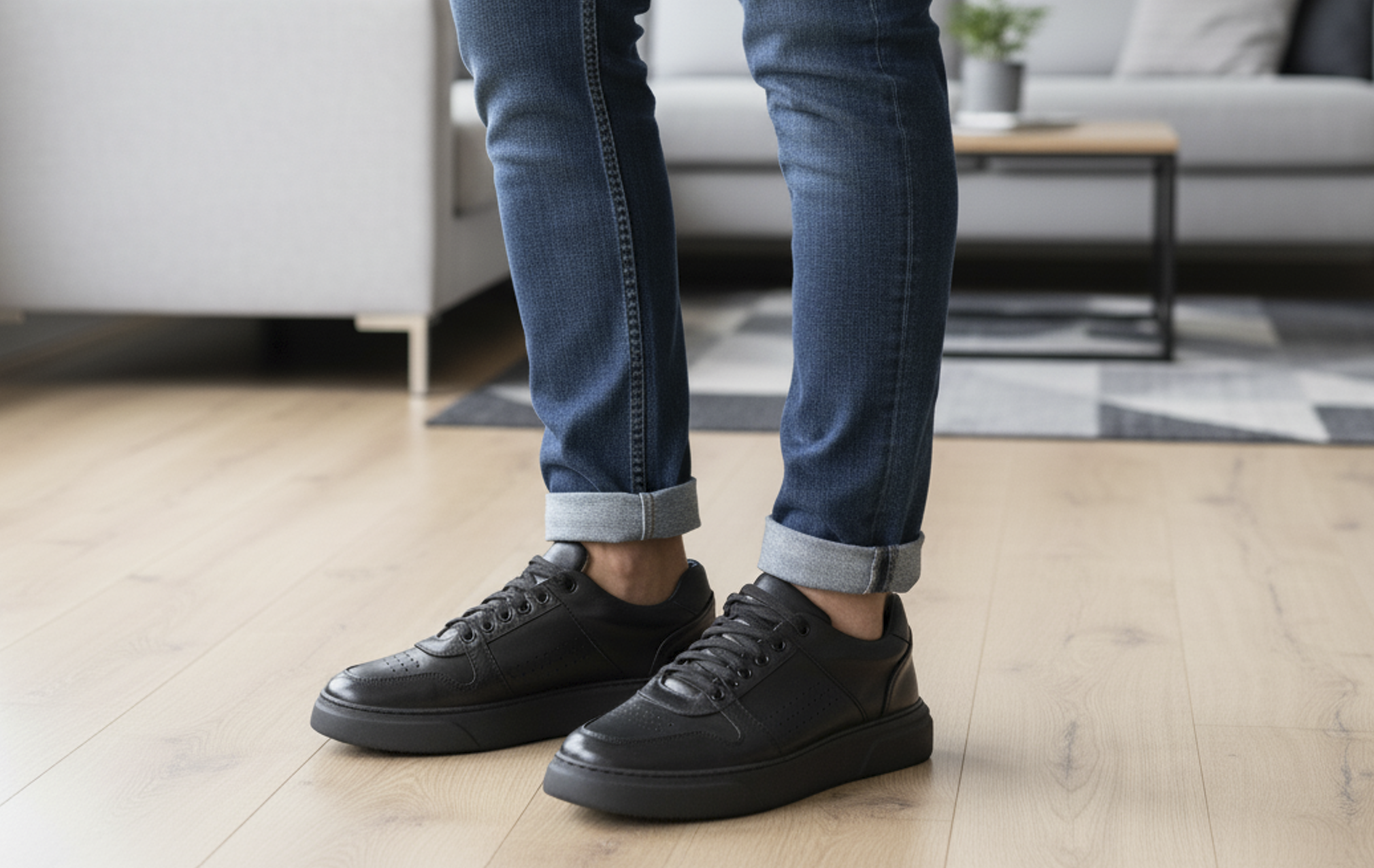 B68 Materia Black Barbera Biella - Scarpe Fatte a Mano