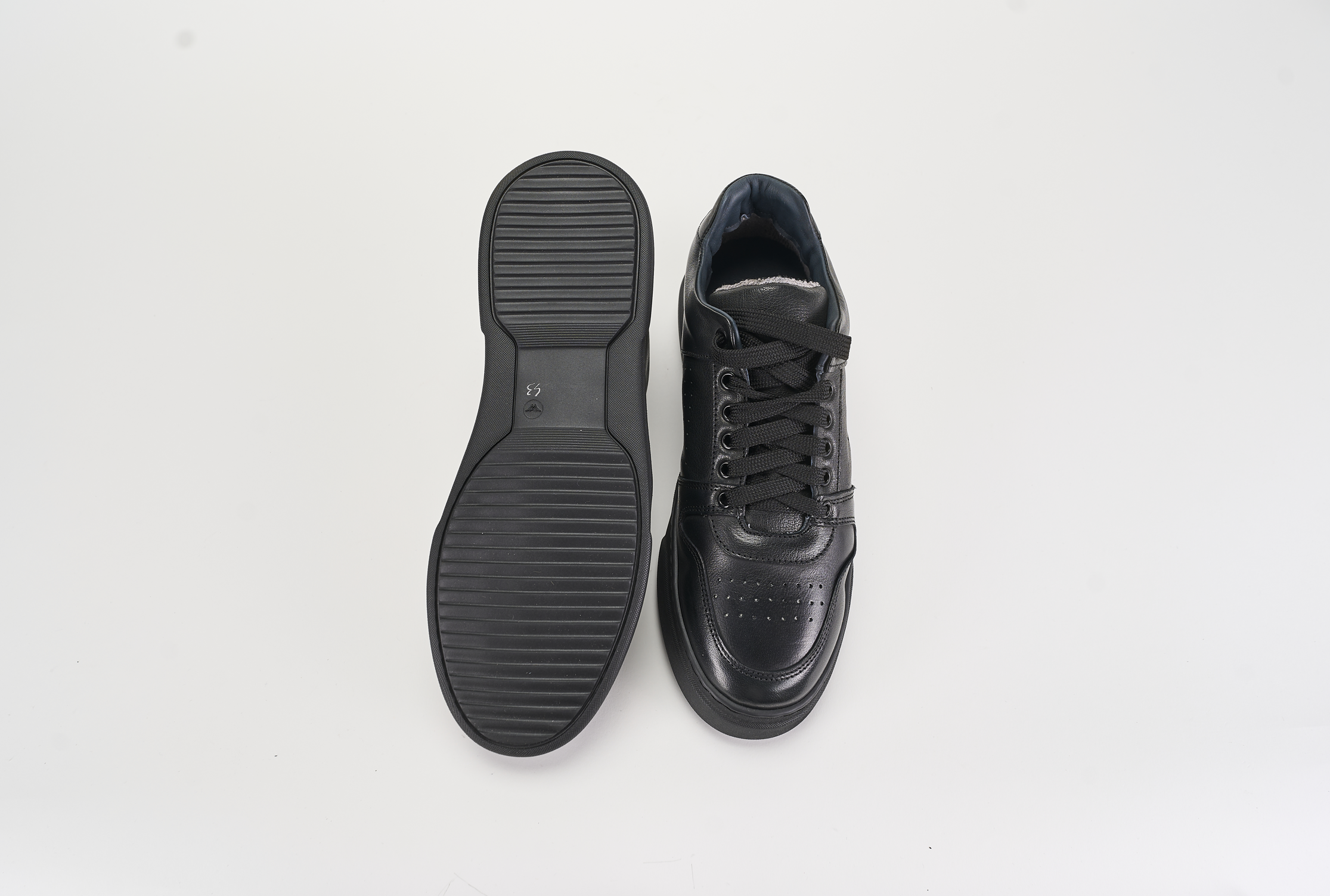 B68 Materia Black Barbera Biella - Scarpe Fatte a Mano