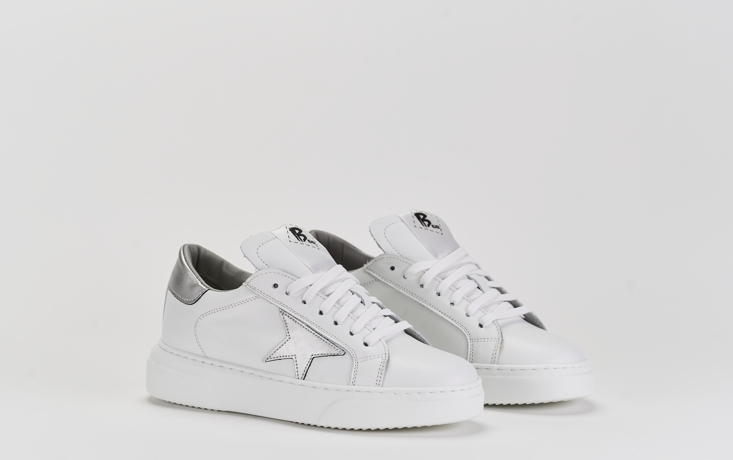 Hollywood White Barbera Biella - Scarpe Fatte a Mano