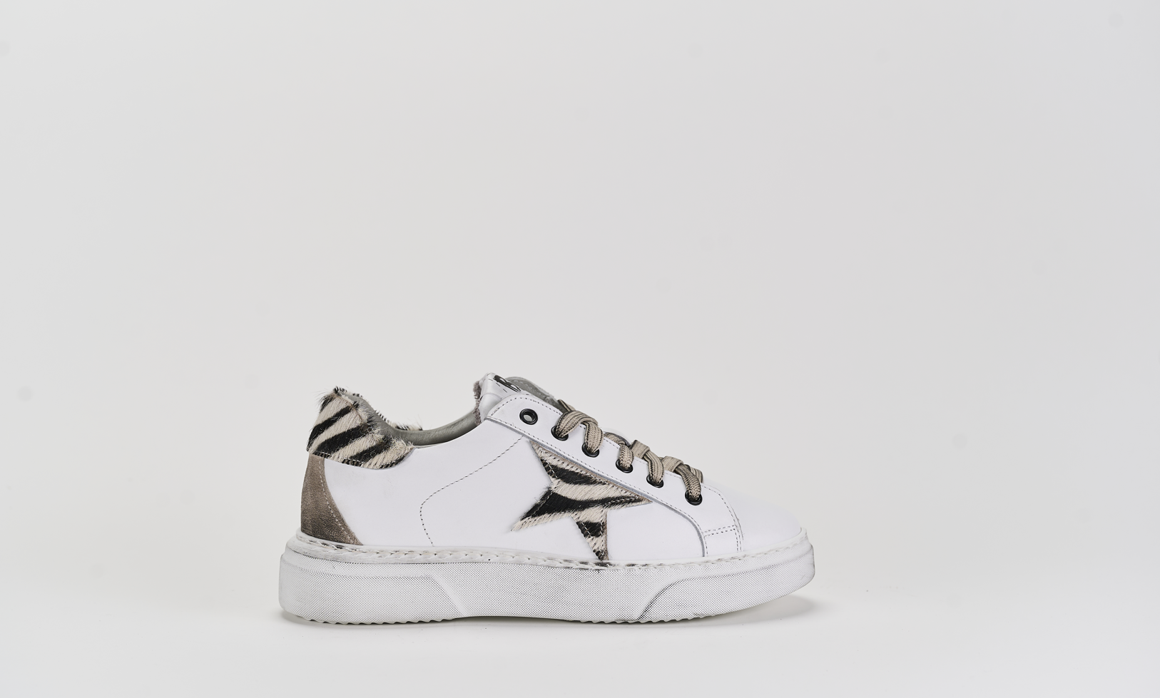 Hollywood Zebra Barbera Biella - Scarpe Fatte a Mano