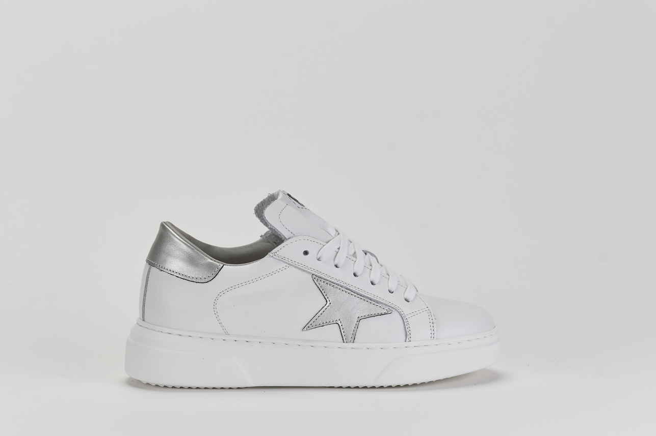 Hollywood White Barbera Biella - Scarpe Fatte a Mano