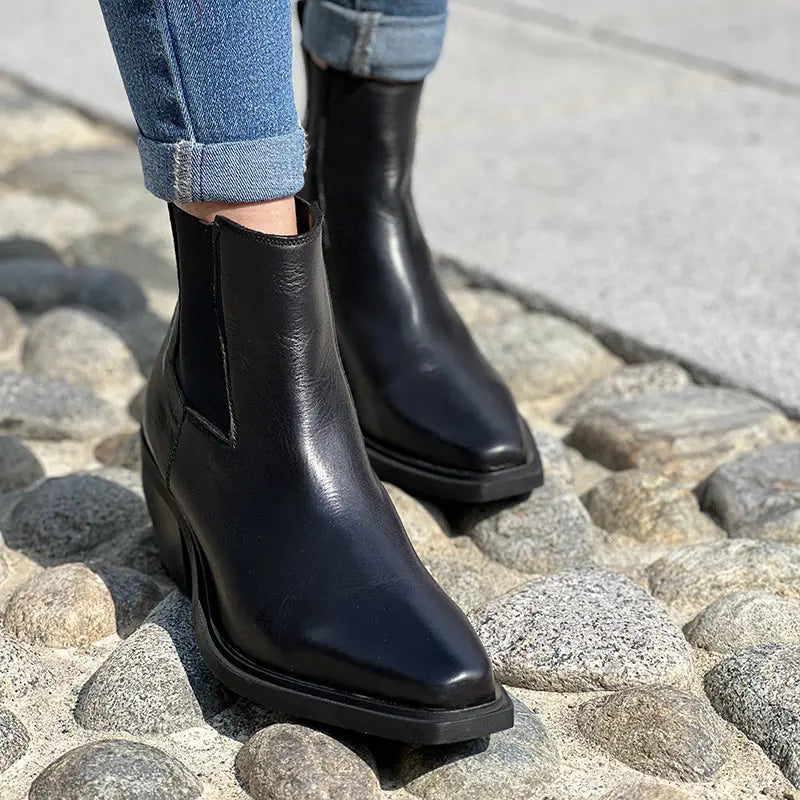 Miriam 1 Nero Barbera Biella - Scarpe Fatte a Mano