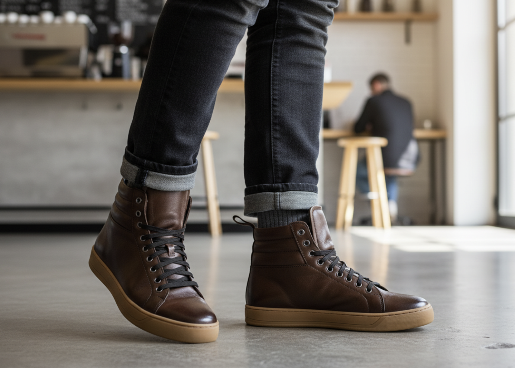 Boxer Brown Barbera Biella - Scarpe Fatte a Mano