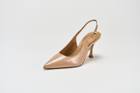 Decolte tacco 70 - 3359-04 sabbia Barbera Biella - Scarpe Fatte a Mano