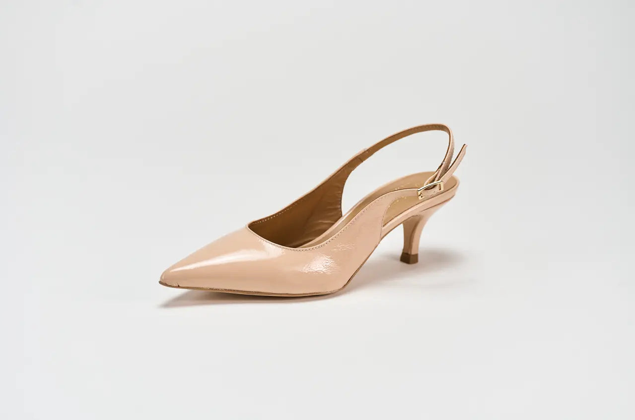 Chanel tacco 50 - 3319-04 Cipria Barbera Biella - Scarpe Fatte a Mano
