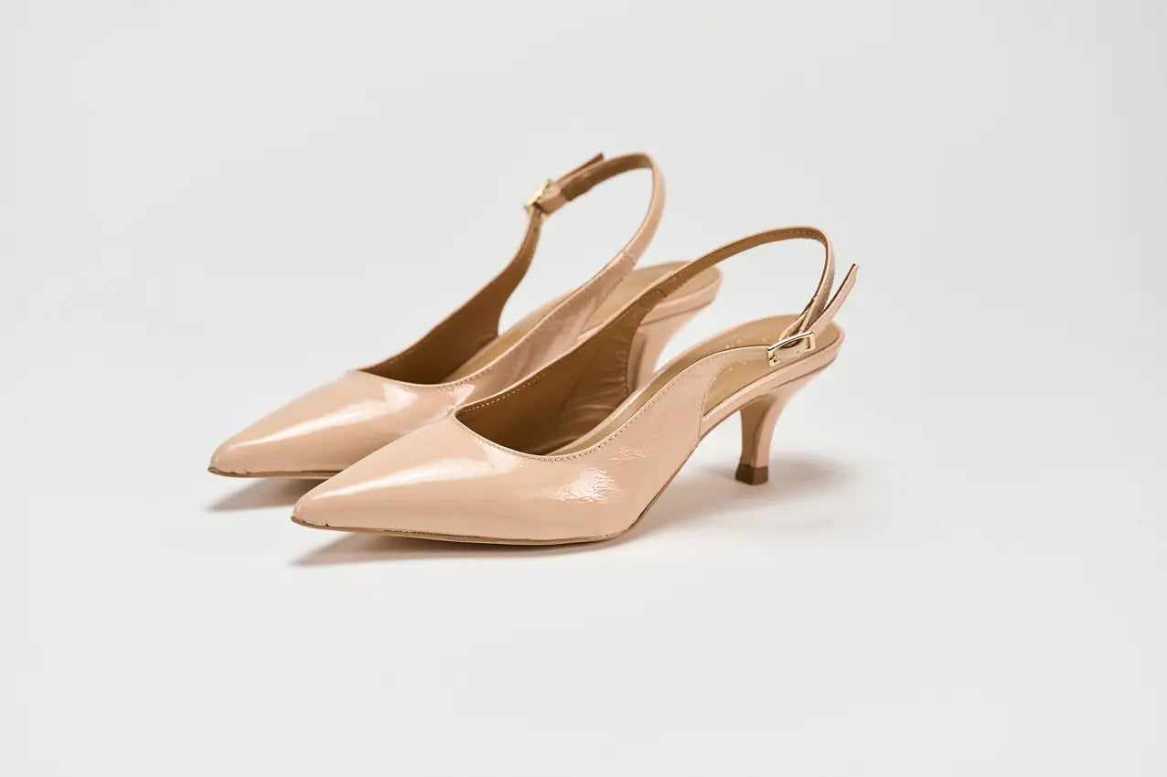 Chanel tacco 50 - 3319-04 Cipria Barbera Biella - Scarpe Fatte a Mano