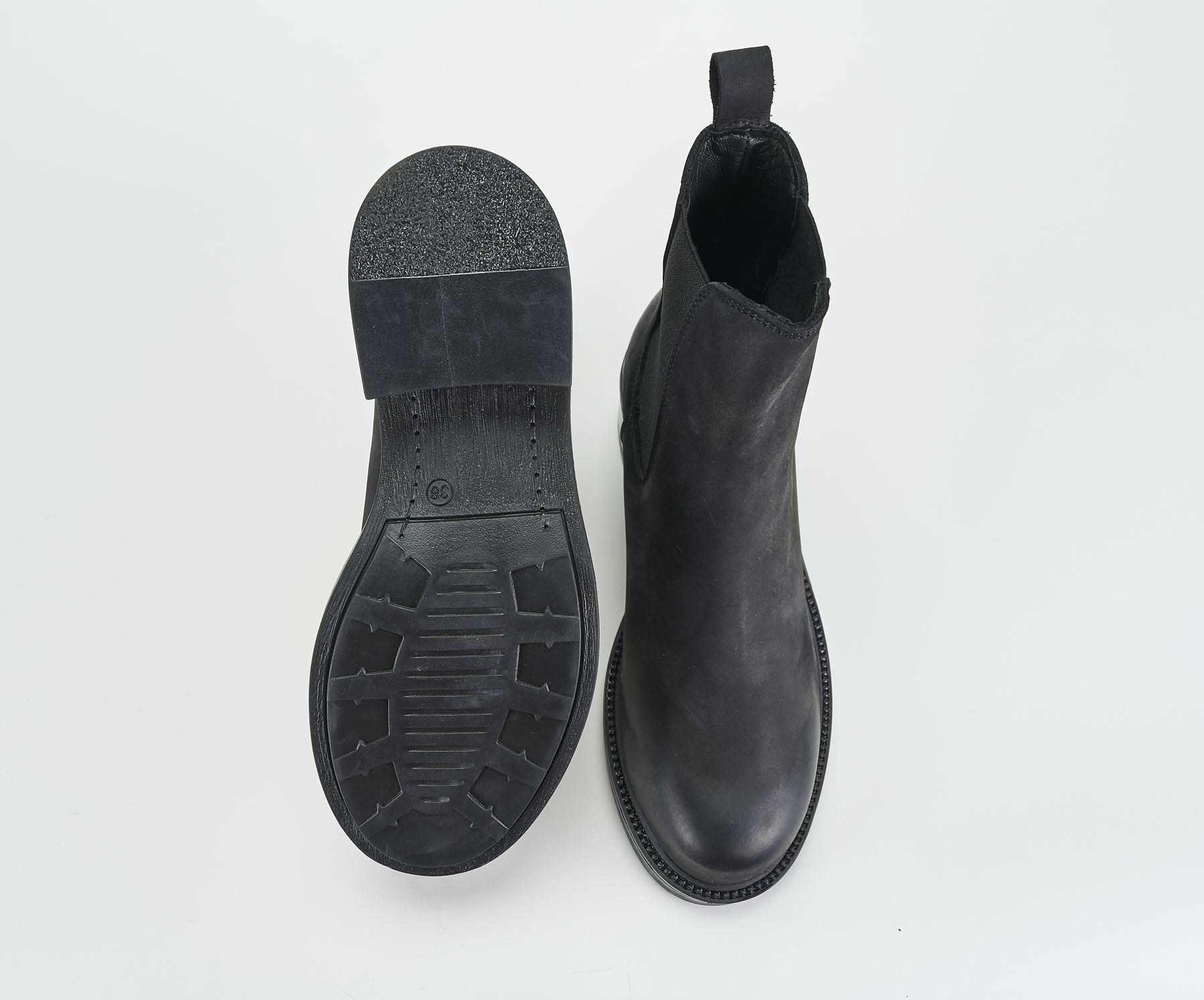 Gaia 5 Sullivan Nero Barbera Biella - Scarpe Fatte a Mano