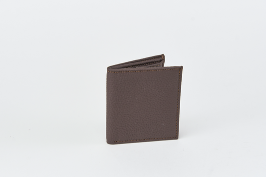 Portafoglio Verticale carte/moneta/banconote - Misura piccola - Martellato Testa di Moro