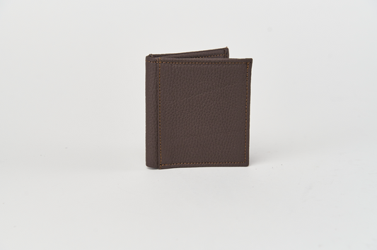Portafoglio Verticale carte/banconote - Misura piccola - Vitello Moro