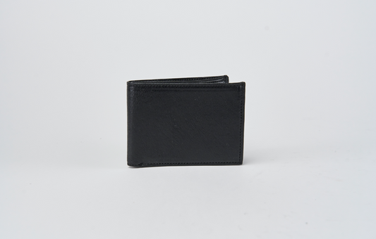 Portafoglio carte e monete mis. classico - Vitello Nero