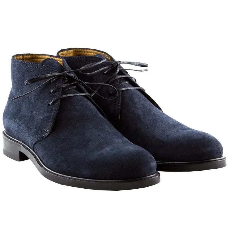 424 Polacchino scamosciato Barbera Biella - Scarpe Fatte a Mano