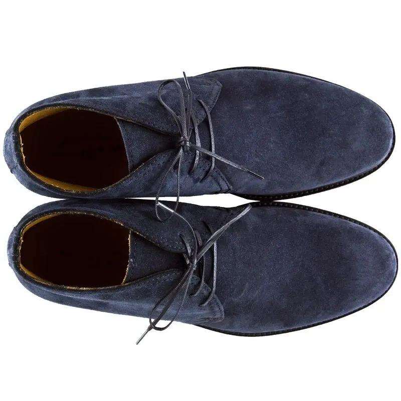 424 Polacchino scamosciato Barbera Biella - Scarpe Fatte a Mano