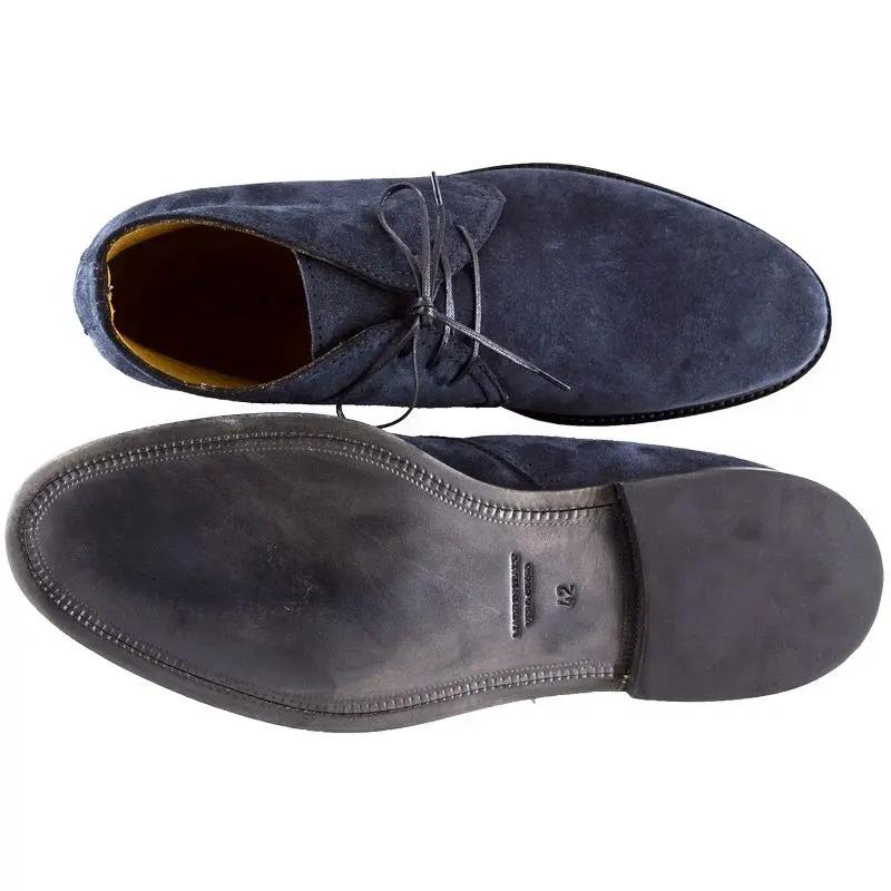 424 Polacchino scamosciato Barbera Biella - Scarpe Fatte a Mano