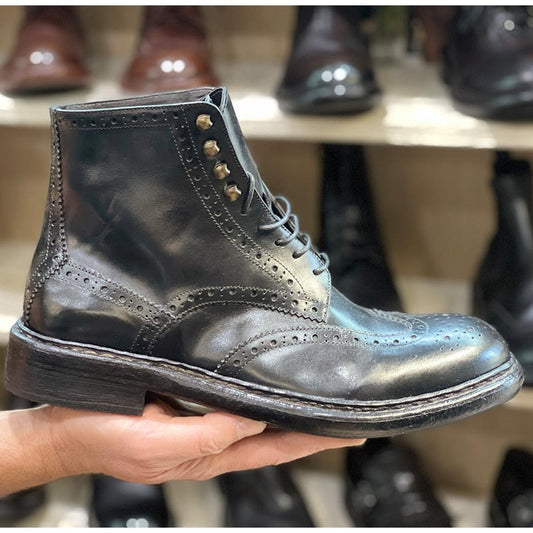 6090 Black ankle boot