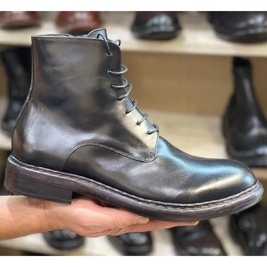 6081 Black Ankle Boot