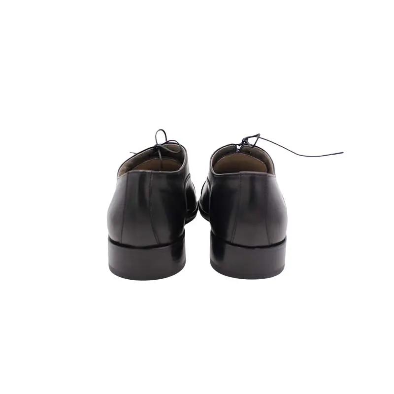 1064 fox nero Barbera Biella - Scarpe Fatte a Mano