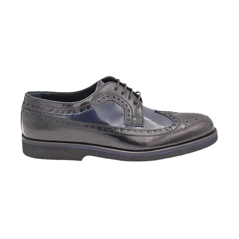 Derby 1241 blu e nero Barbera Sandro e Figli s.n.c.