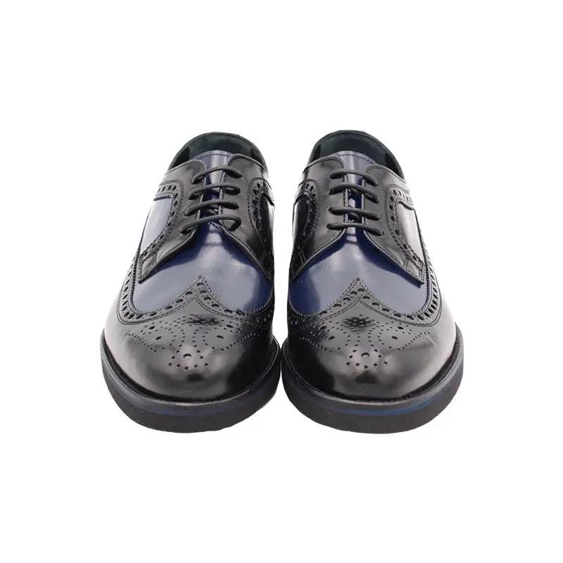 Derby 1241 blu e nero Barbera Sandro e Figli s.n.c.