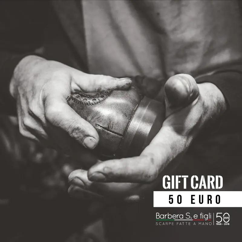 Gift Card 50 Barbera Biella - Scarpe Fatte a Mano