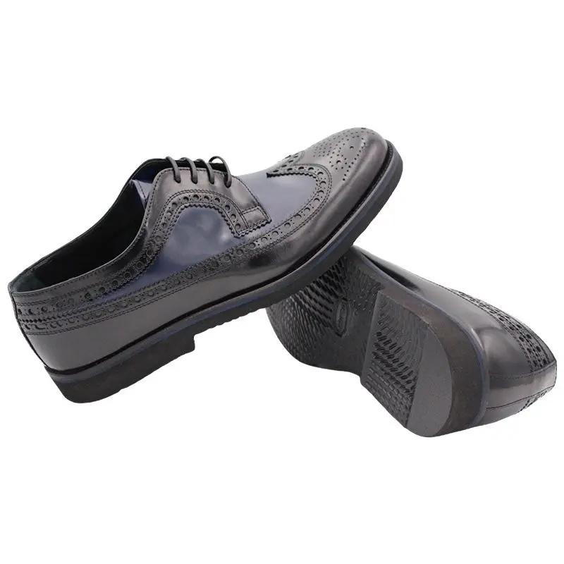 Derby 1241 blu e nero Barbera Sandro e Figli s.n.c.