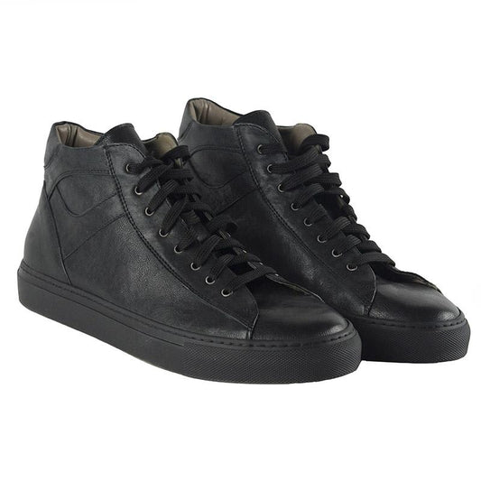1233 Black Jersey Sneaker
