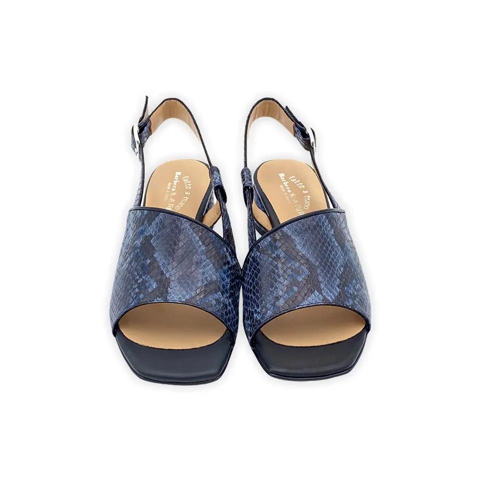 406 sandalo pitonato - Scarpe Biella | Barbera Sandro e Figli snc