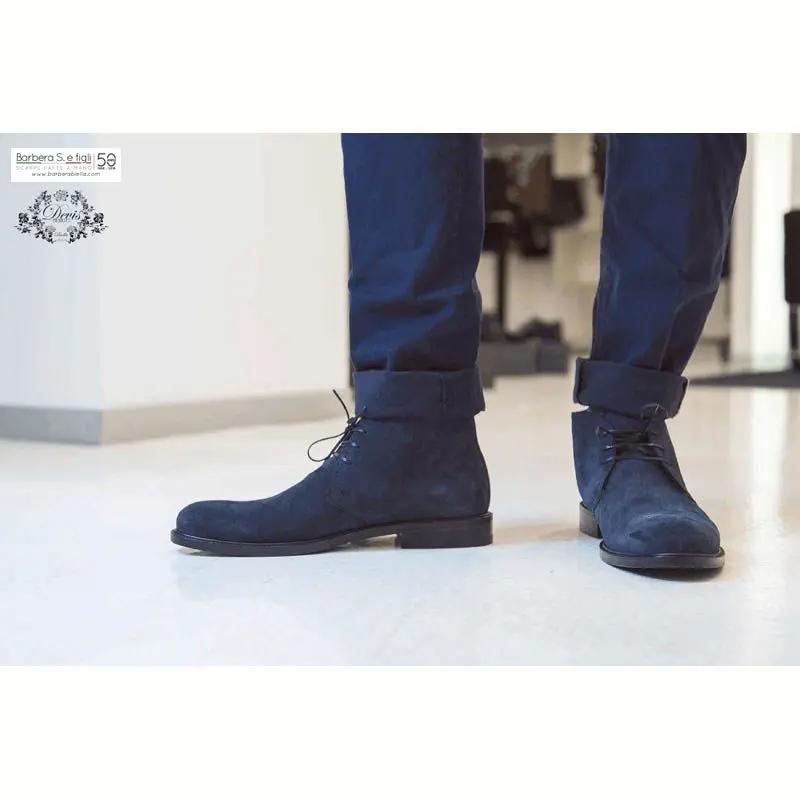 424 Polacchino scamosciato - Scarpe Biella | Barbera Sandro e Figli snc