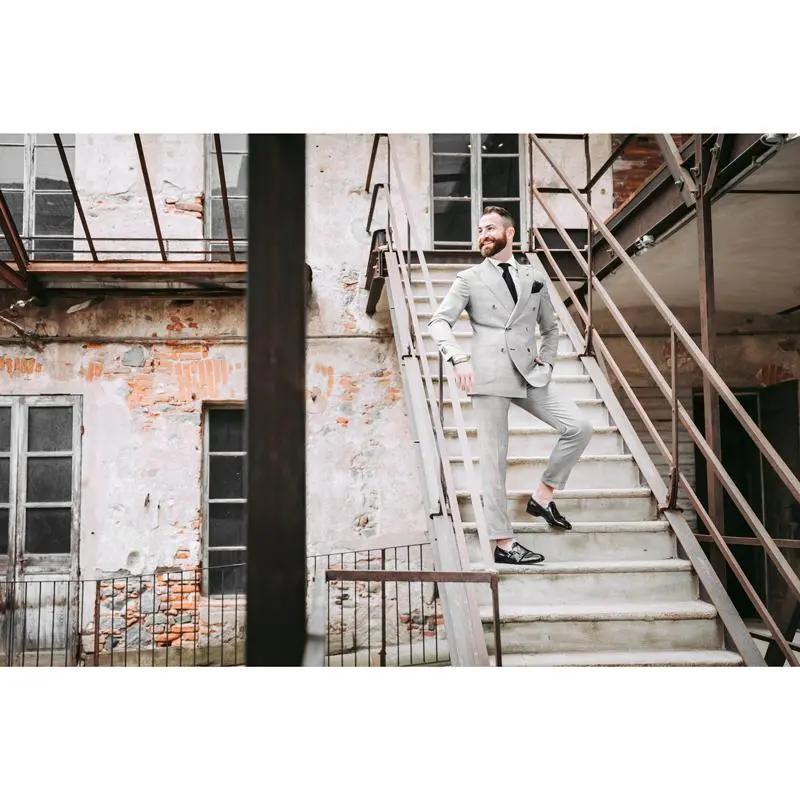 1085 Slip Monk Barbera Biella - Scarpe Fatte a Mano