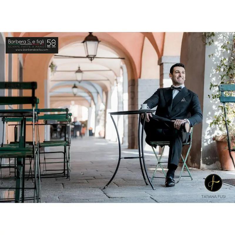 1085 Slip Monk Barbera Biella - Scarpe Fatte a Mano