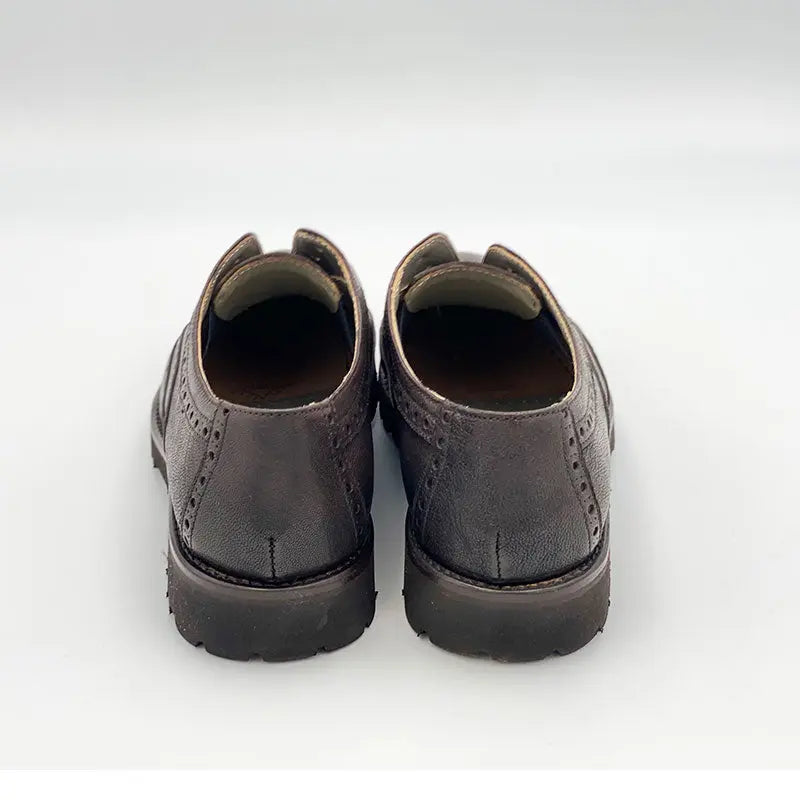 717 Francesina Jersey Moro - Scarpe Biella | Barbera Sandro e Figli snc