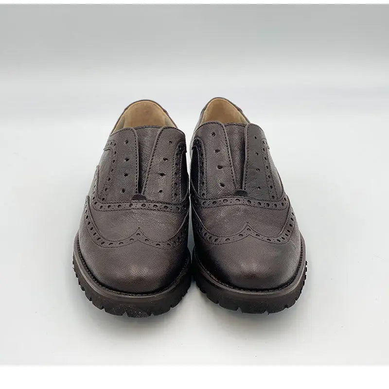 717 Francesina Jersey Moro - Scarpe Biella | Barbera Sandro e Figli snc