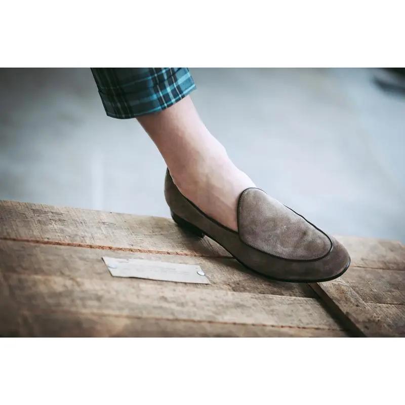 Barberine Camoscio 1083 T. Moro - Scarpe Biella | Barbera Sandro e Figli snc