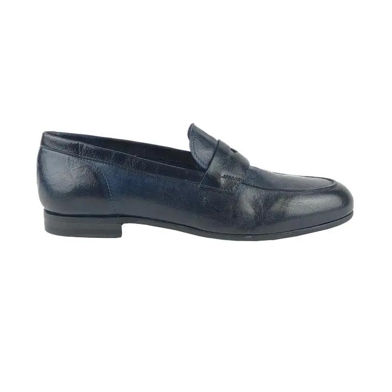 C01 Mocassino Blu LTD - Scarpe Biella | Barbera Sandro e Figli snc