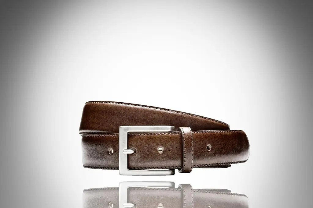 Cintura Fatta a Mano Vitello Cognac - Scarpe Biella | Barbera Sandro e Figli snc