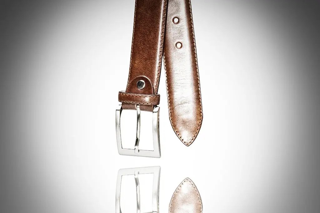 Cintura Fatta a Mano Vitello Cognac - Scarpe Biella | Barbera Sandro e Figli snc