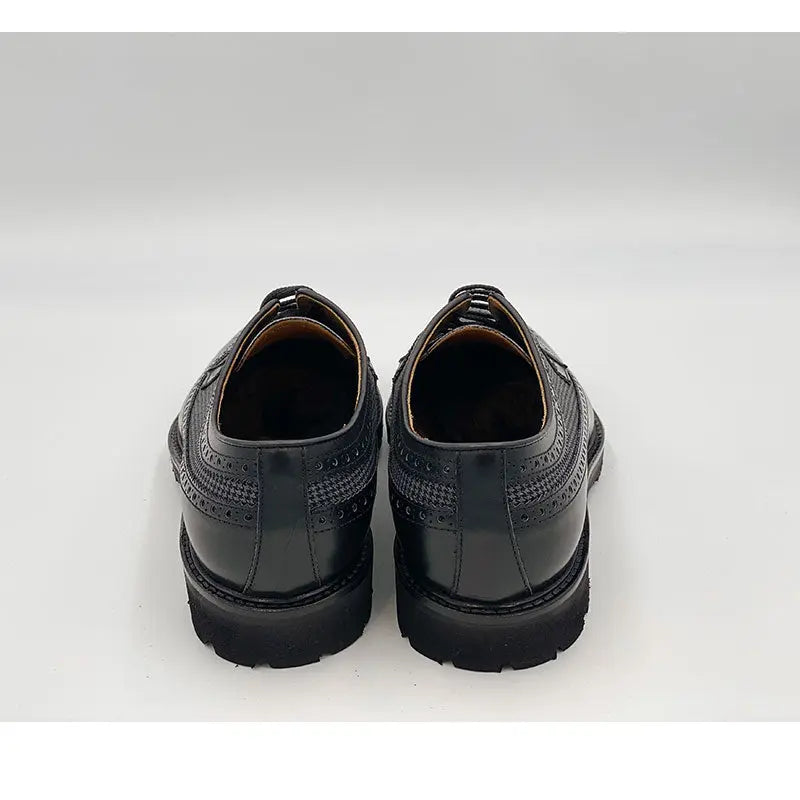 1009 Montebianco Nero Barbera Biella - Scarpe Fatte a Mano