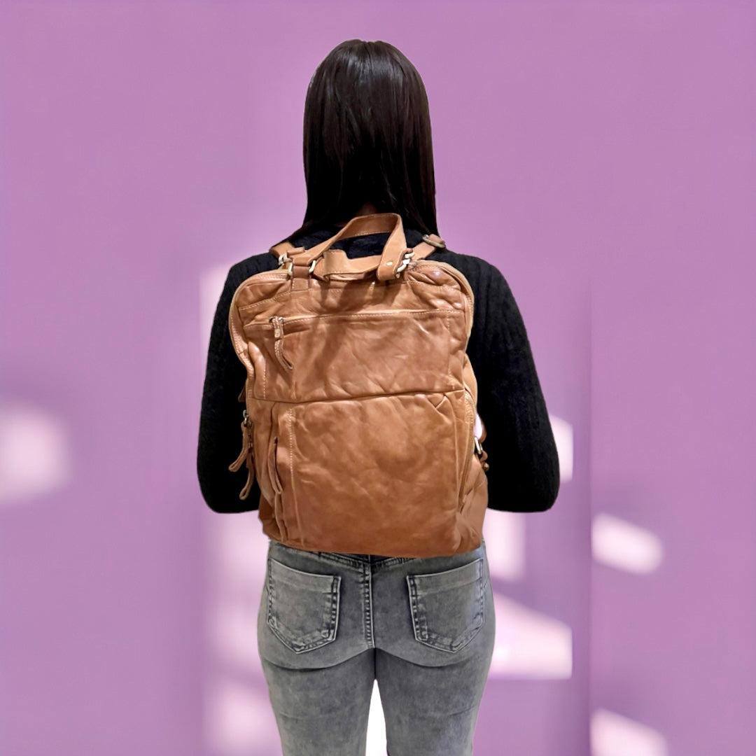 Zainetto BAV 134 Cuoio