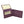 Load image into Gallery viewer, Portafoglio con Portamonete e Patta Nappa Bordeaux
