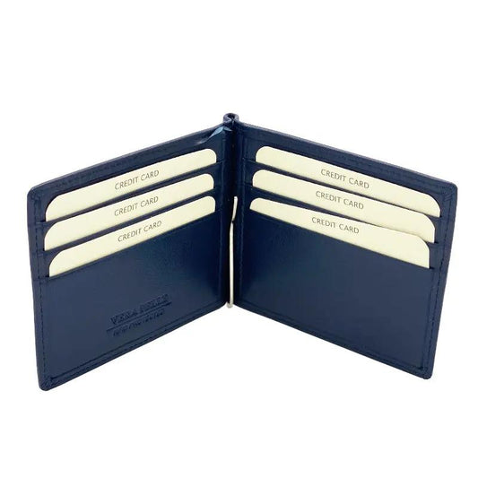 Portafoglio Nappa Ferretto Blu Uomo 579 - Scarpe Biella | Barbera Sandro e Figli snc