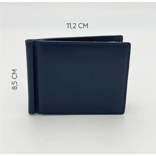 Portafoglio Nappa Ferretto Blu Uomo 579 - Scarpe Biella | Barbera Sandro e Figli snc