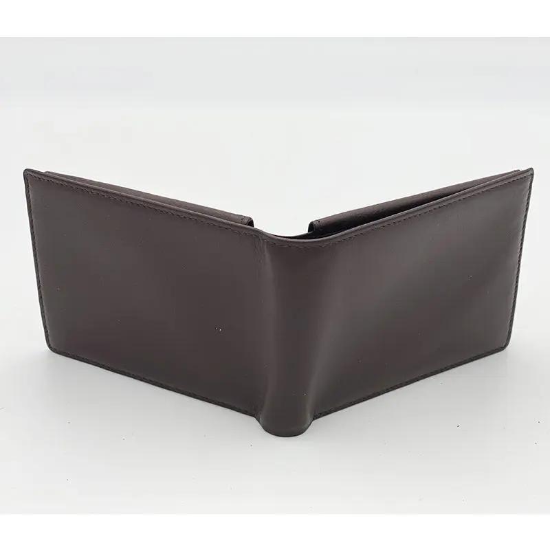 Portafoglio con Portamonete e Patta Nappa Moro mis.classica - Scarpe Biella | Barbera Sandro e Figli snc