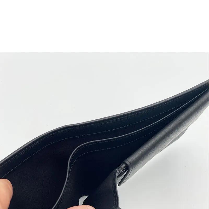 Portafoglio con Portamonete e Patta Nappa Nero mis.classica - Scarpe Biella | Barbera Sandro e Figli snc